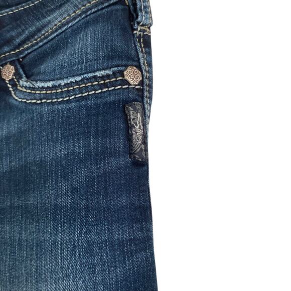 Silver Jeans Co Suki High Super Skinny Mid Wash Tailored Stretchy Jeans Size 26 - Picture 11 of 15